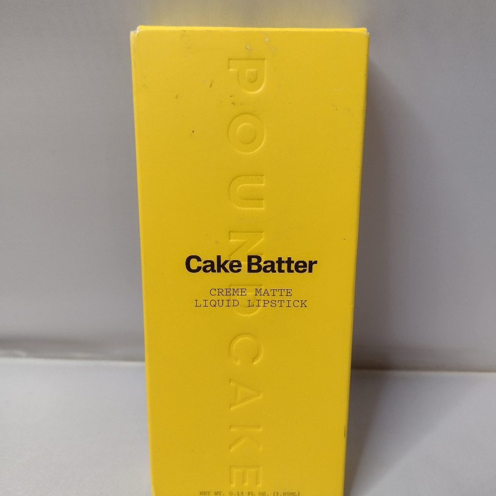 Pound Cake Cake Batter Creme Matte Liquid Lipstick Bloodberry